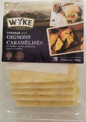 Picture of WYKE CHEDDAR ONION SLICED 160G